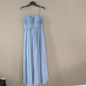 Azazie Bridesmaid color Dusty Blue Size 6/8